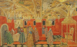 In het Kremlin, scène uit de opera 